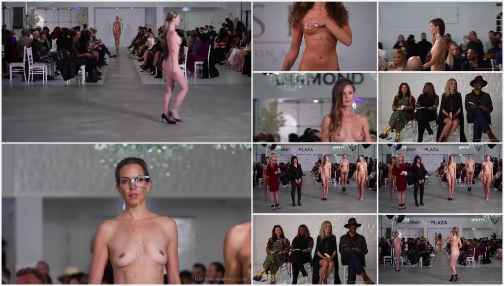 Isis Fashion Awards Nude Accessory Runway Catwalk Show