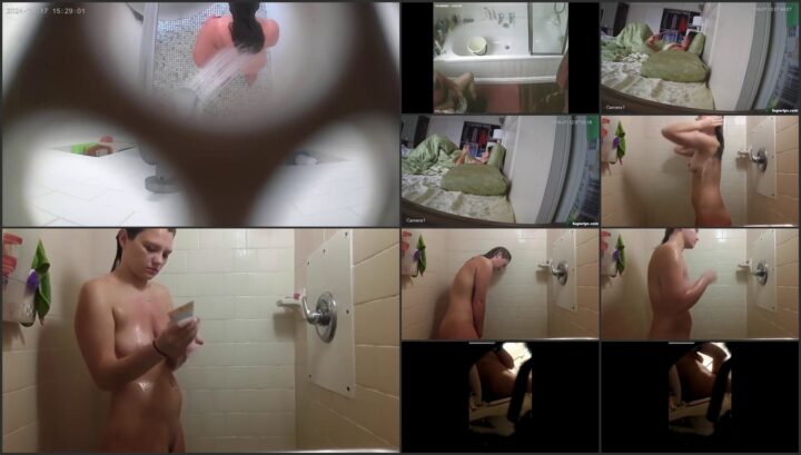 CCTV camera caught her fingering 15