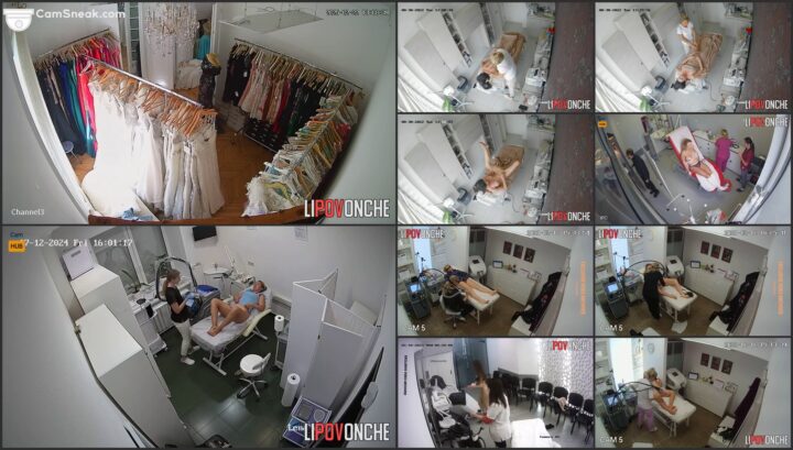 Hidden cam caught all of her hair removal treatment 87