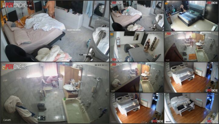 Naked babe spied with a hidden ip camera 39