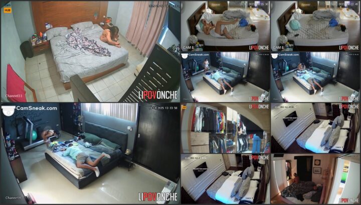 Naked babe spied with a hidden ip camera 45