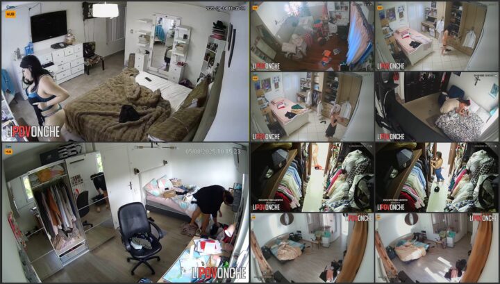 Naked babe spied with a hidden ip camera 47