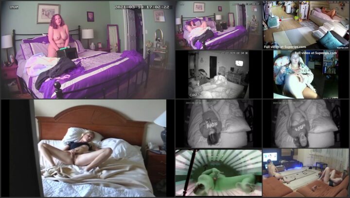 CCTV camera caught her fingering 45