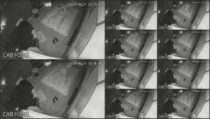 Erotic massage caught on ip cam 42