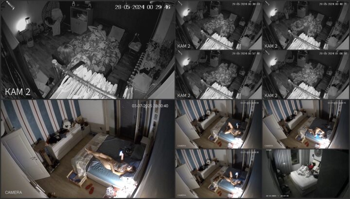 CCTV camera caught her fingering 92