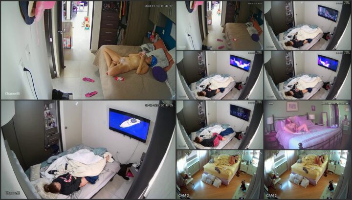 CCTV camera caught her fingering 105