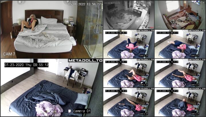 CCTV camera caught her fingering 107