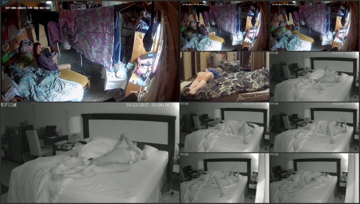 CCTV camera caught her fingering 111