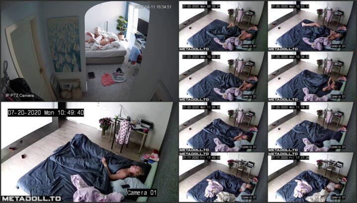 CCTV camera caught her fingering 114
