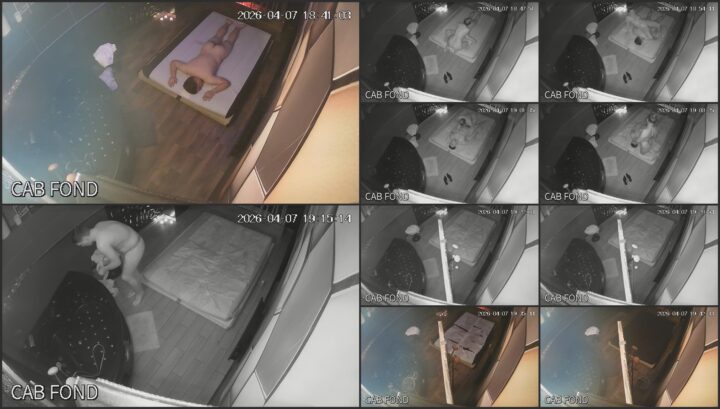 Erotic massage caught on ip cam 72